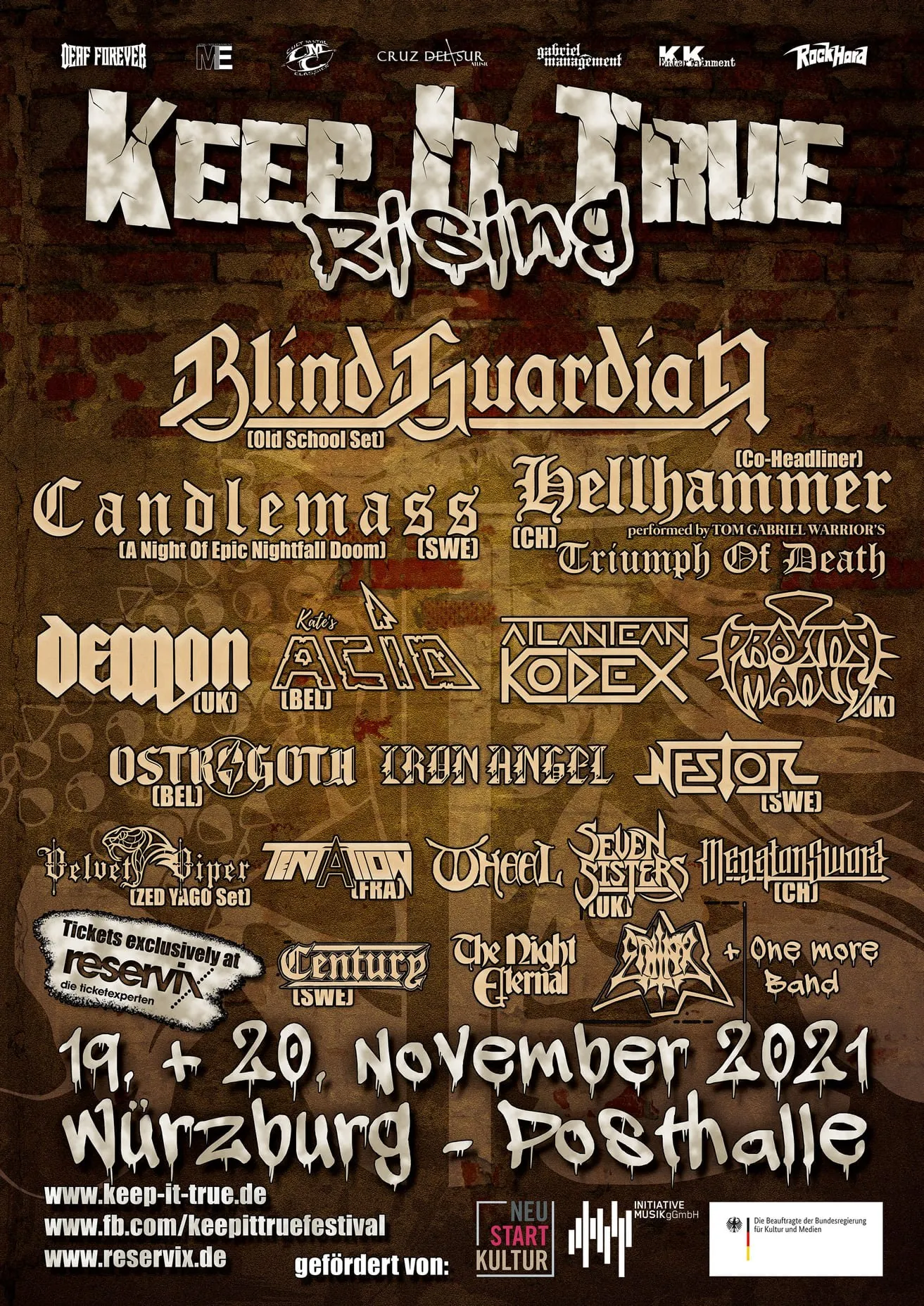 Keep It True Rising: annunciato un altro headliner, Tom G. Warrior suonerà la musica degli Hellhammer