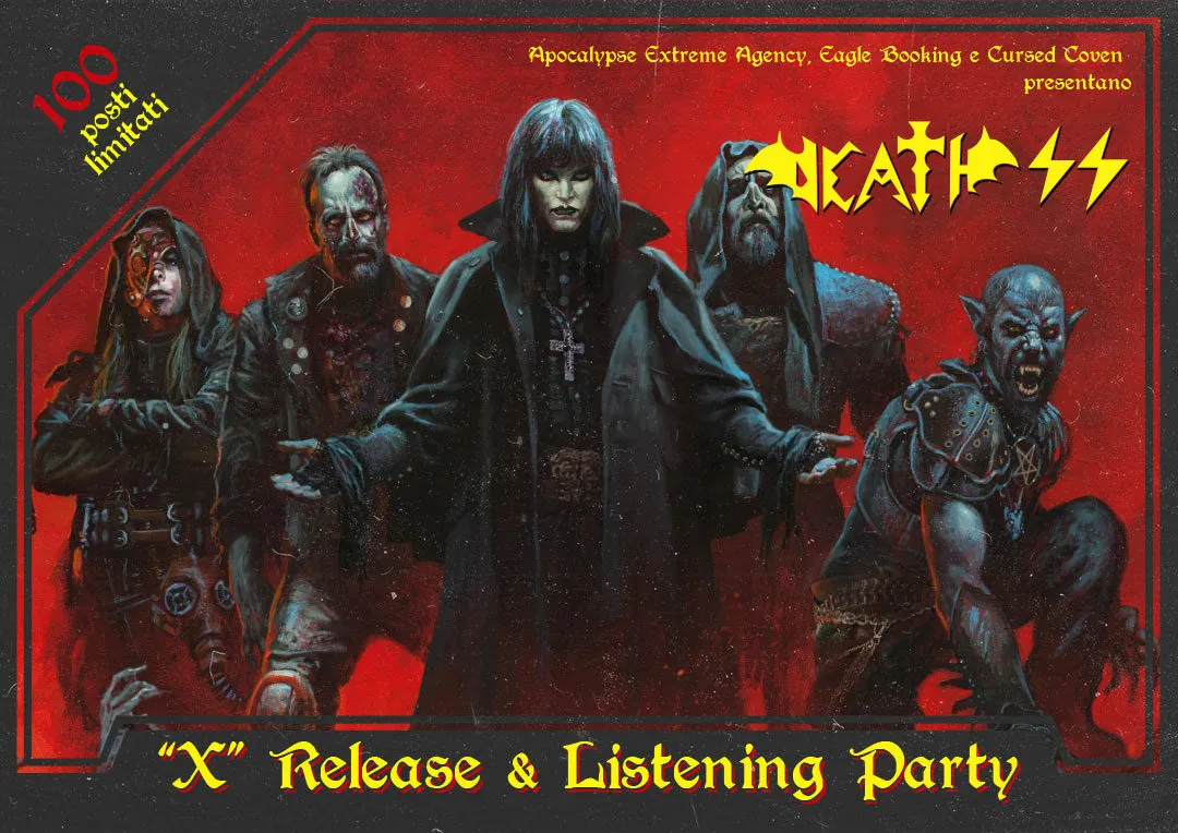 Death SS: uno speciale release party per il nuovo album "Ten"
