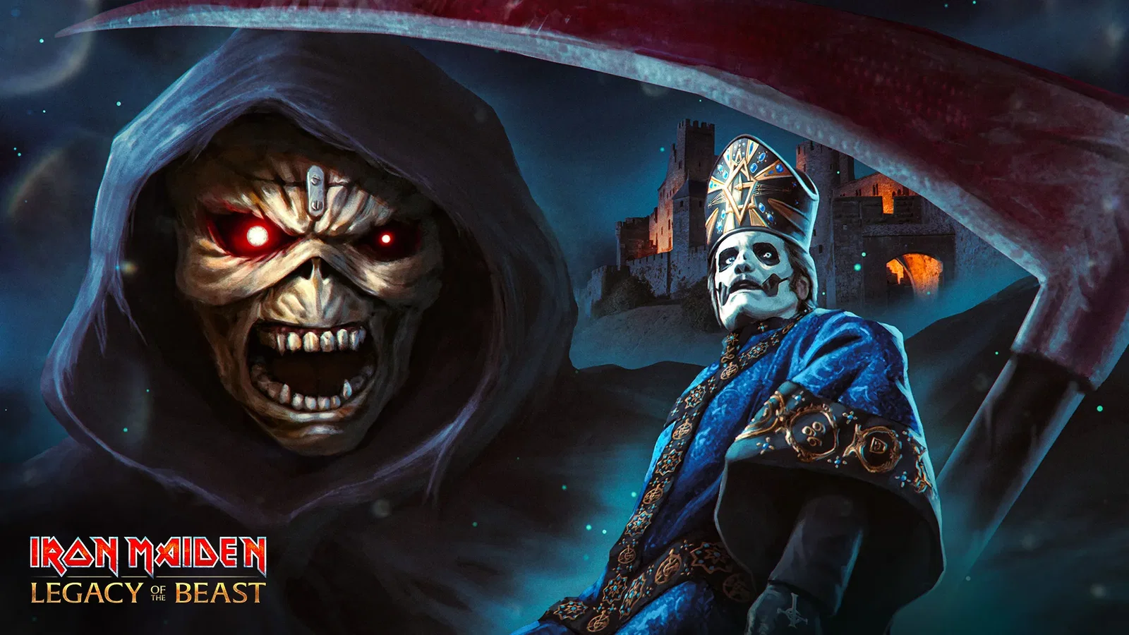Iron Maiden: nuova collaborazione con i Ghost per il gioco Legacy Of The Beast