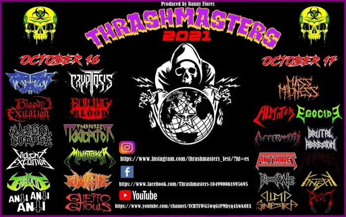 Thrashmasters Fucking Fest: i dettagli dello show in streaming