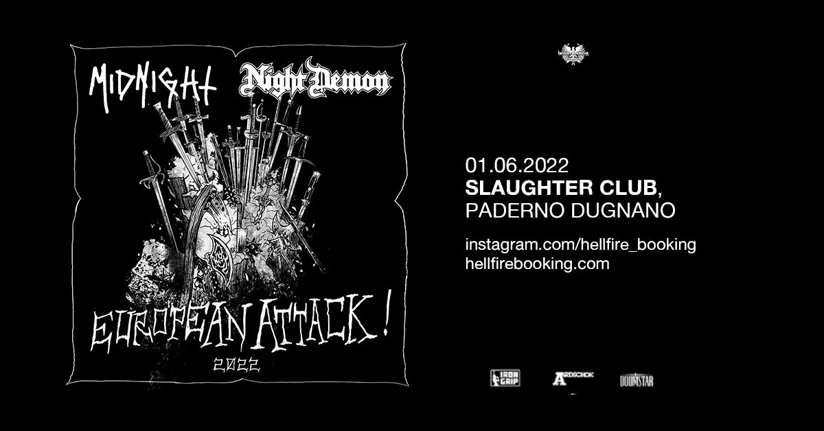 Midnight: una data in Italia a giugno in compagnia dei Night Demon