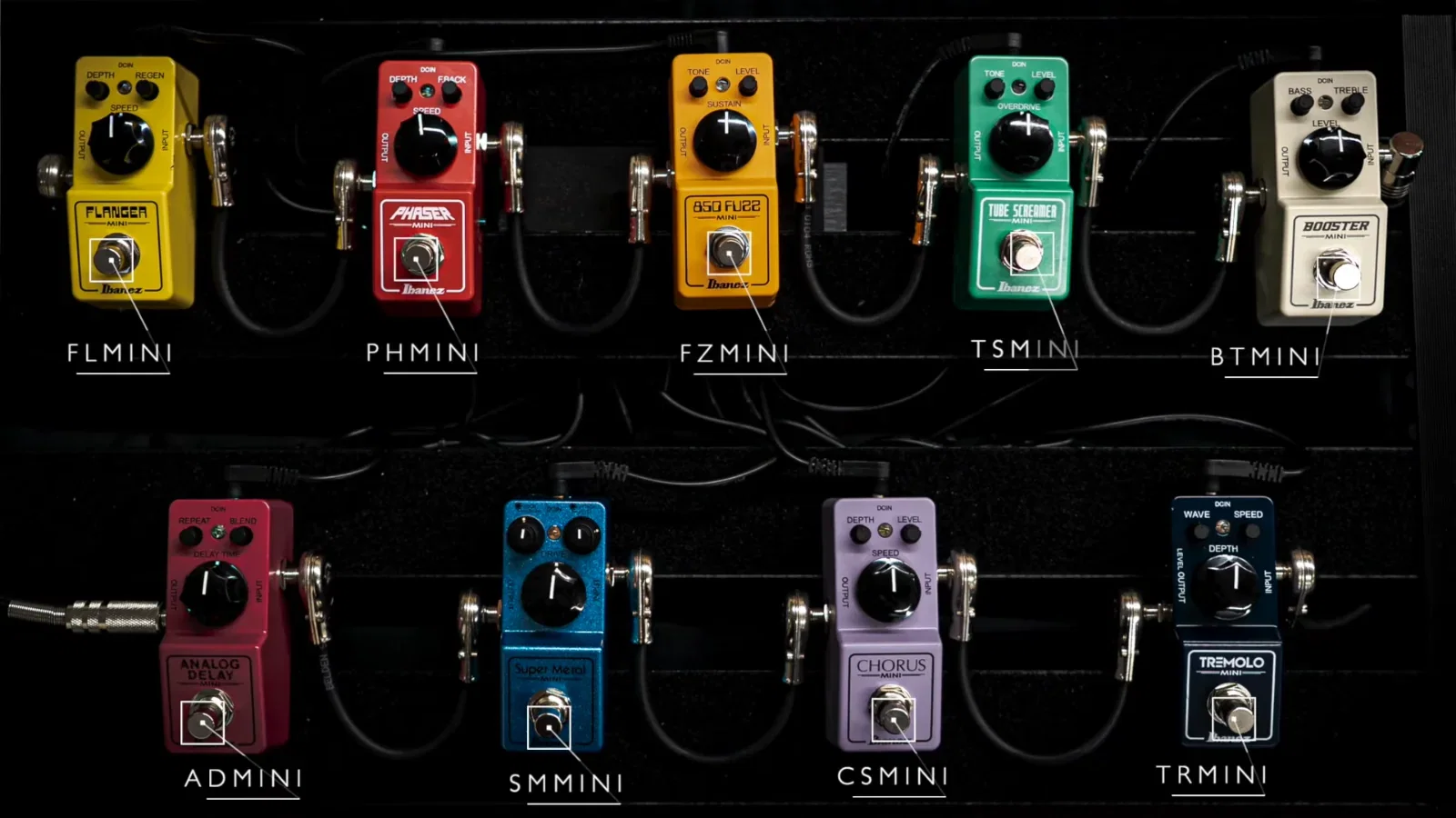 Ibanez Guitars: presentata la serie 2021 dei nuovi pedali Ibanez Mini