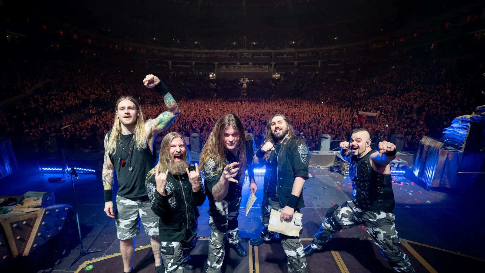 Sabaton: tutto "The Great Show" in streaming, guarda il video Live di 'Swedish Pagans'