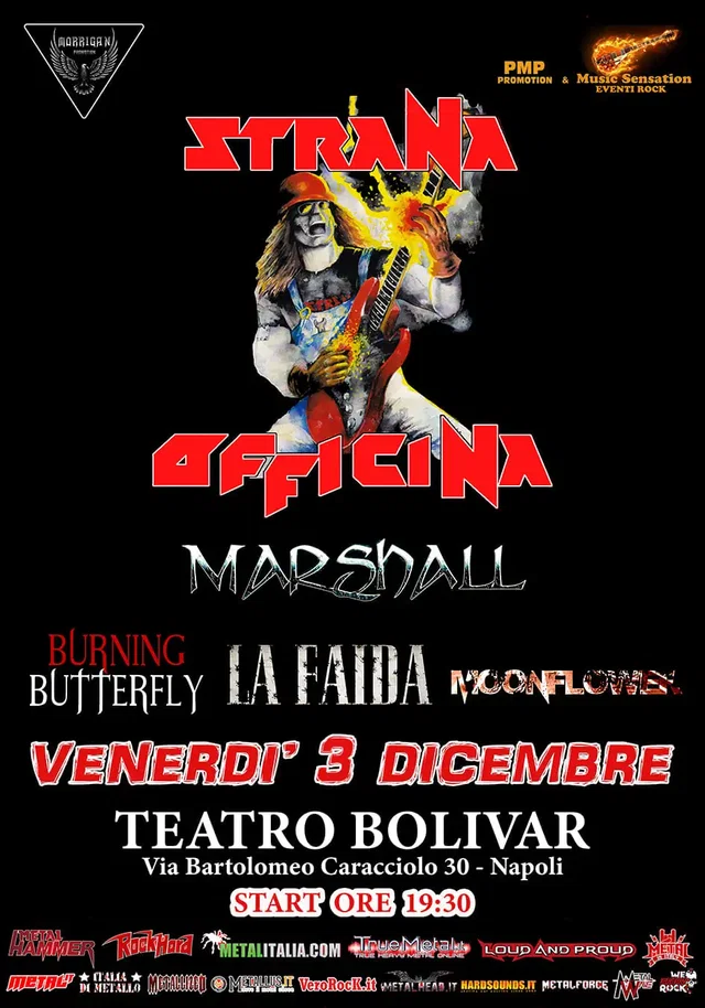 Strana Officina + Marshall a Napoli