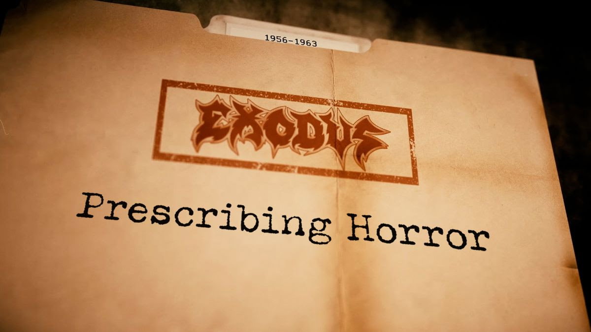 Exodus: guarda il video di 'Prescribing Horror'