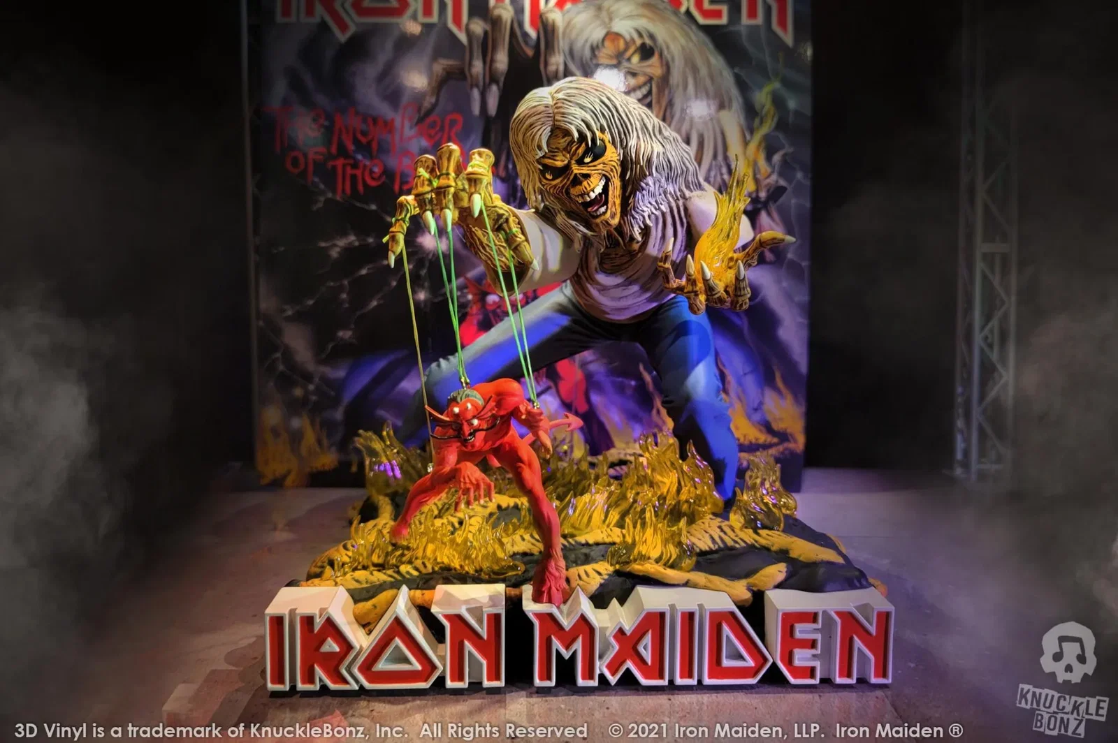 Iron Maiden: in arrivo la statuetta 3D di "The Number Of The Beast"