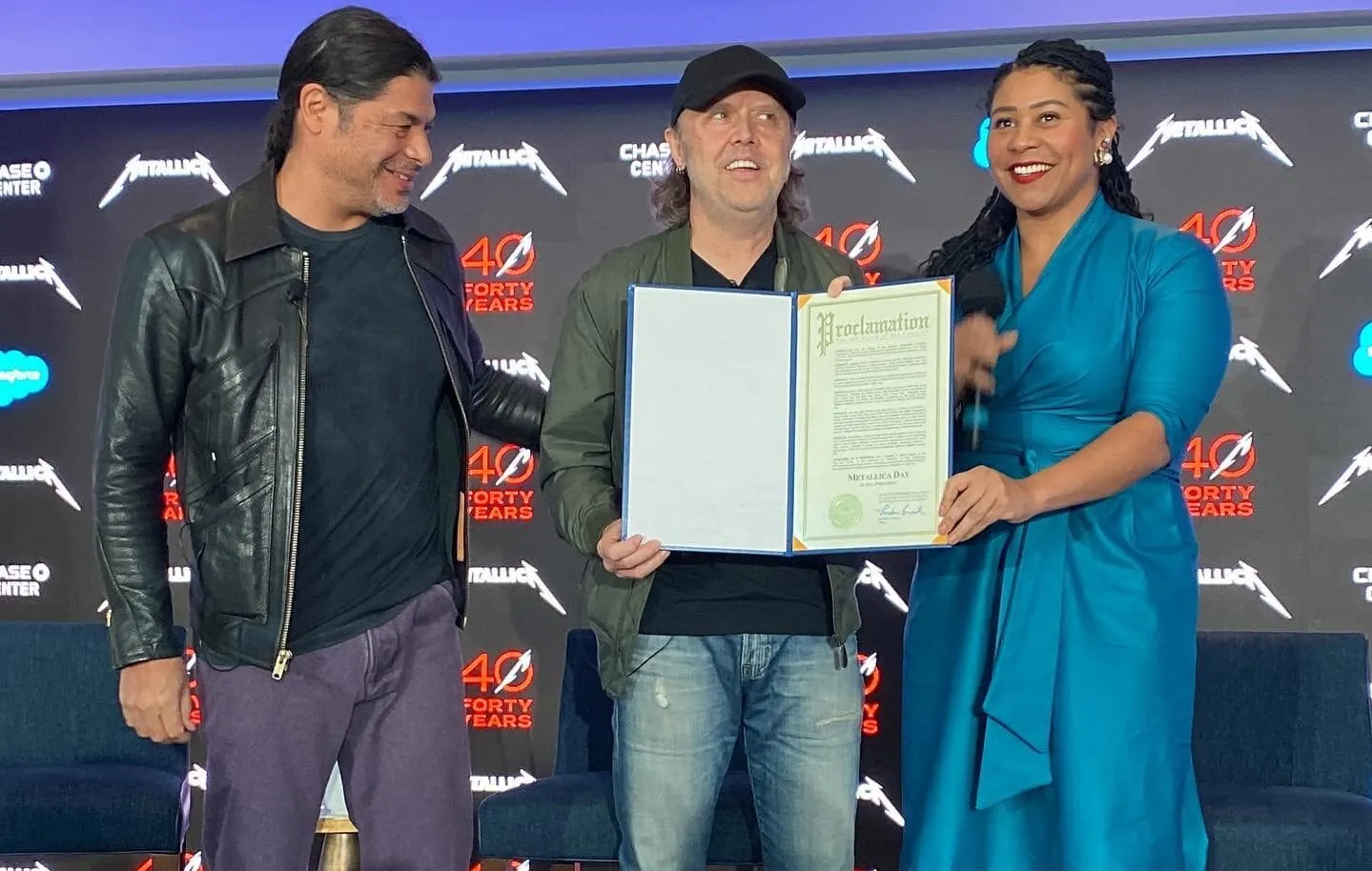 San Francisco: il sindaco proclama il "Metallica Day"