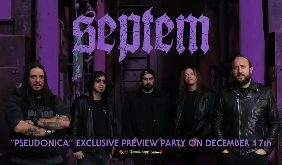 Septem: in arrivo il nuovo album “Pseudonica”