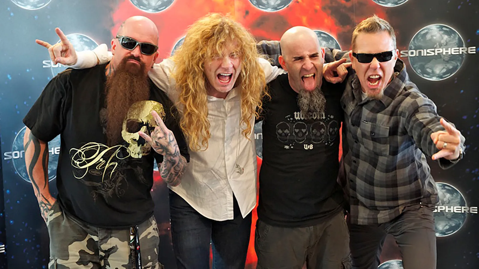 Megadeth: Dave Mustaine, "Sono stato un'influenza importante su tutti i Big Four"