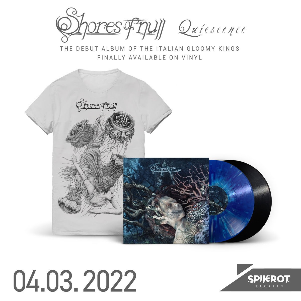 Shores Of Null: il debutto "Quiescence" per la prima volta in vinile