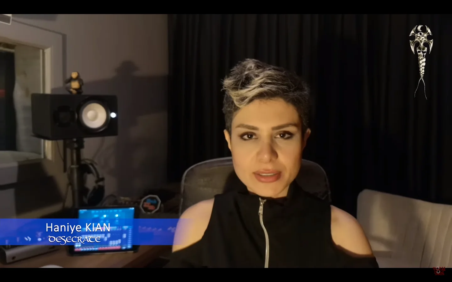 Desecrate: presentano la nuova cantante, l'iraniana Haniye Kian
