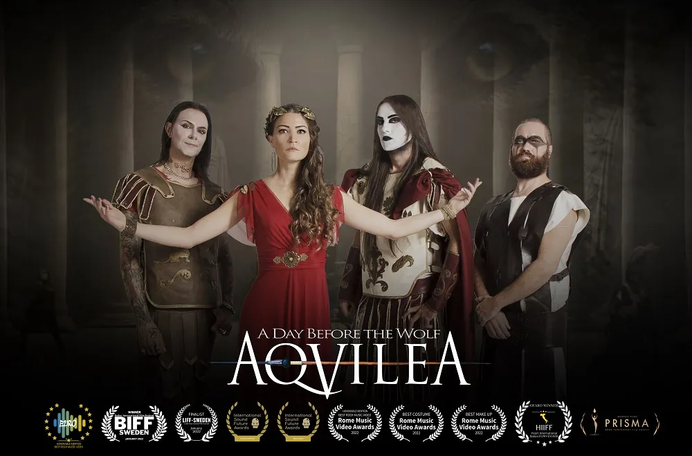 Aqvilea: pluripremiato il video di 'A Day Before the Wolf'