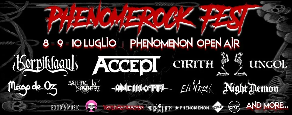 PhenomeRock Fest 2022: l'evento live dell'Estate al Phenomenon Club