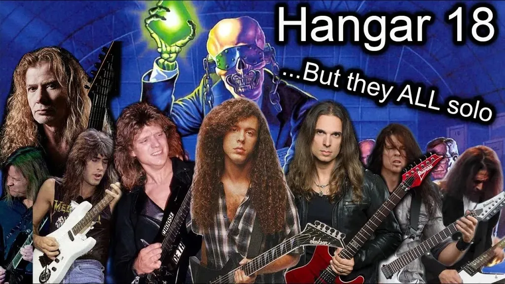 Megadeth: ecco come suonerebbe 'Hangar 18' eseguita da ogni chitarrista presente e passato della band