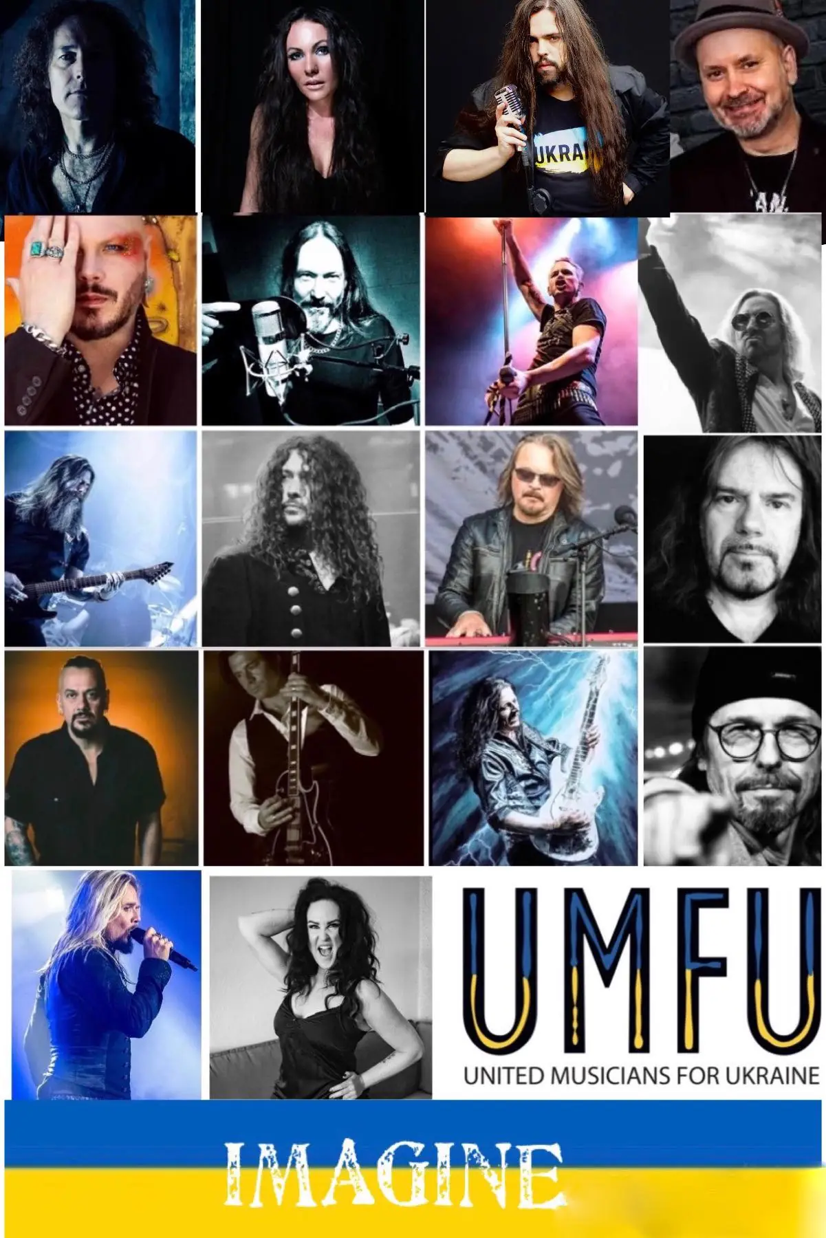 UMFU – United Musicians For Ukraine: la cover di "Imagine" on line
