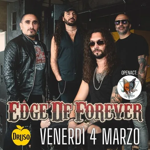 Live Report: Edge of Forever + Hellfox @ Druso, Ranica (BG), 04/03/2022