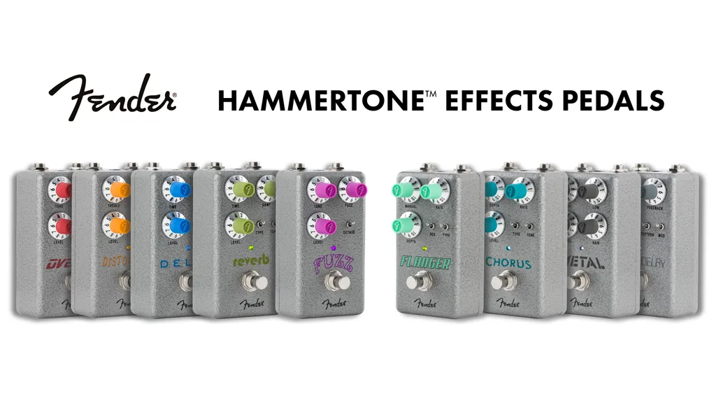 Fender Guitars: tutti i video dimostrativi dei pedali Fender Hammertone
