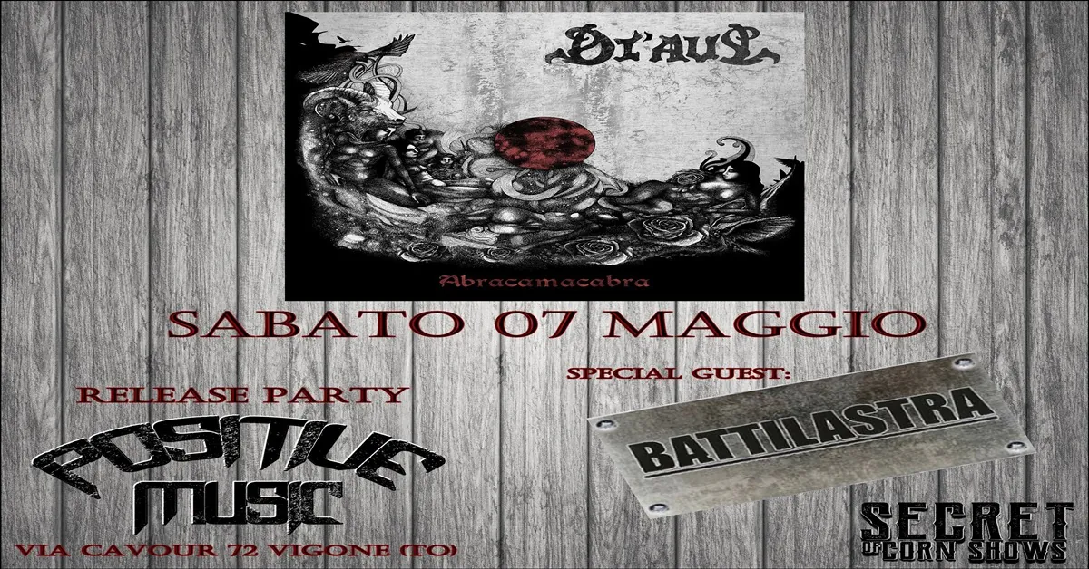DI'AUL + BATTILASTRA - 07/05/2022 LIVE @ Associazione Positive Music - Vigone (TO)