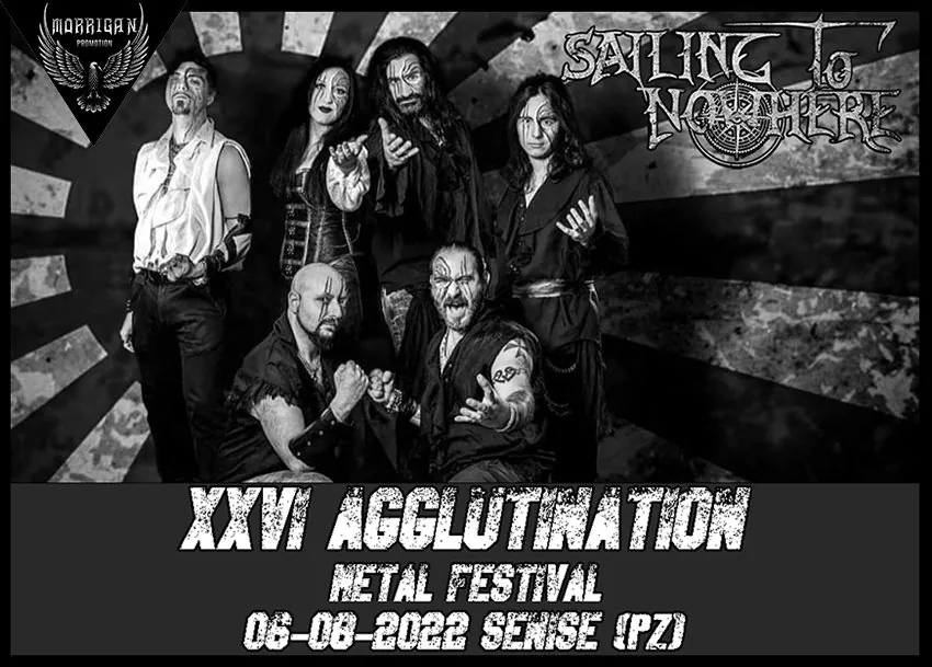 Agglutination Metal Festival XXVI: confermati i Sailing To Nowhere