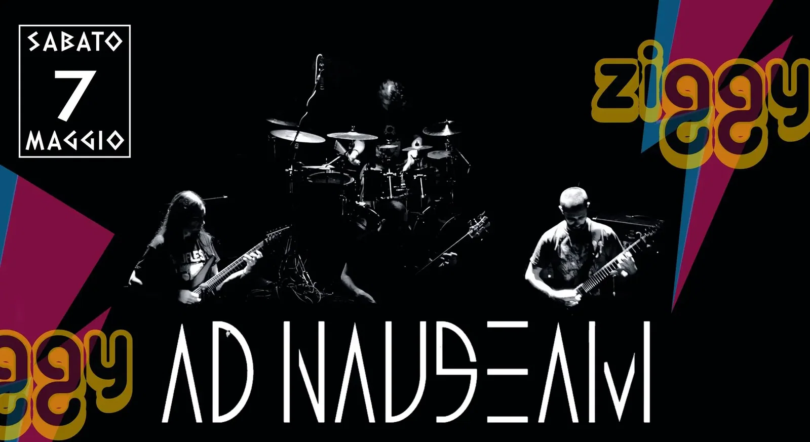 AD NAUSEAM - 07/05/2022 LIVE @ Ziggy Club - Torino