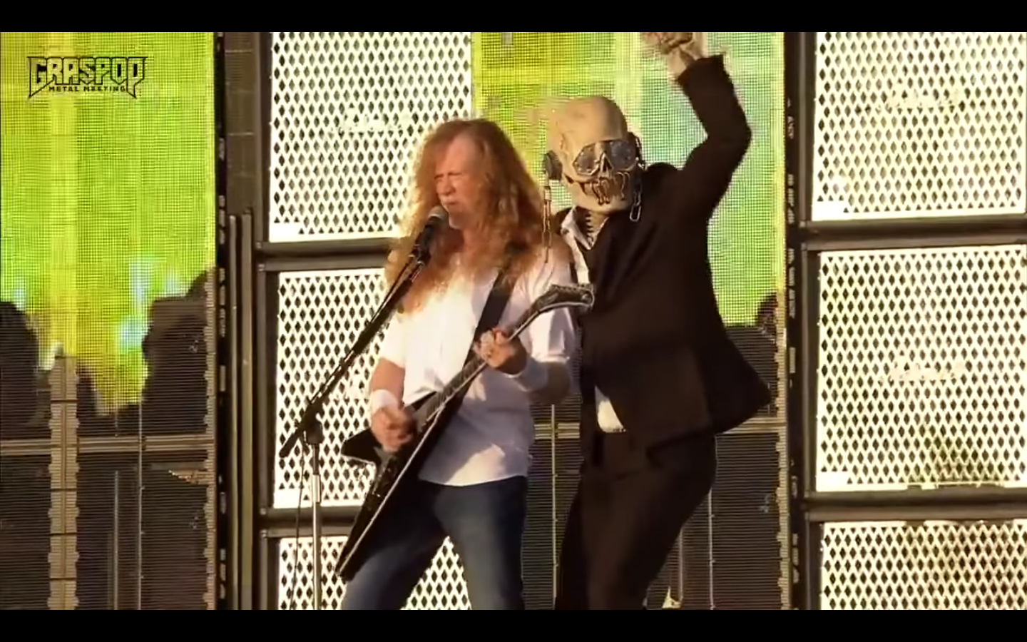 Megadeth: il video professionale dell'intera esibizione al Graspop Metal Meeting