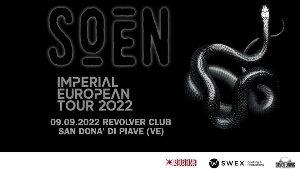 Soen @ Revolver Club - San Donà (VE)