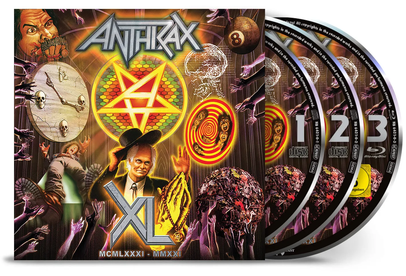 Anthrax: nuovo estratto video da "XL", il Blu-ray per il quarantennale