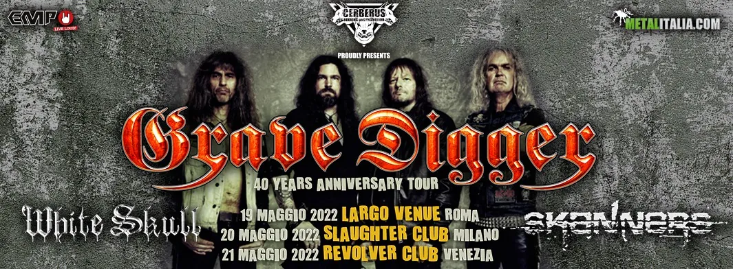 Live Report: Grave Digger @ Revolver Club, San Donà di Piave (Ve)