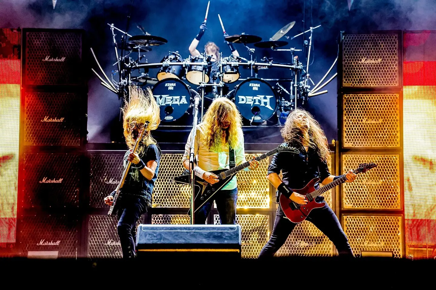 Megadeth: setlist e video dell'intero concerto al Rock The Castle