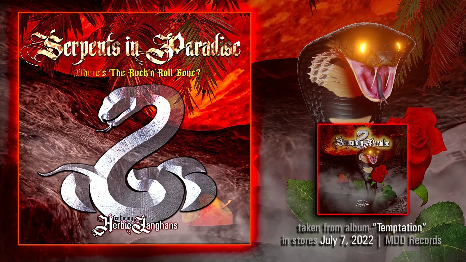 Serpents In Paradise: ascolta il singolo 'Where's the Rock 'n' Roll Gone?' dal debut album