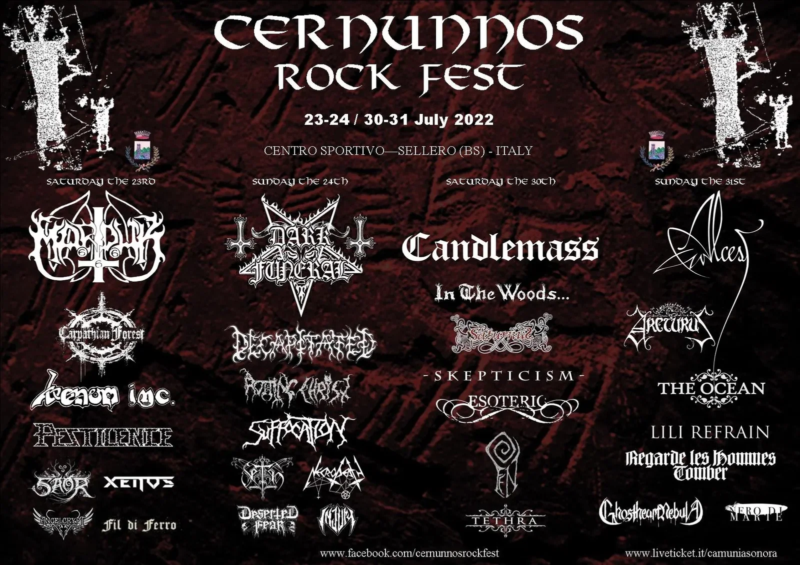 Cernunnos Rock Fest: parlano gli organizzatori, i Candlemass cancellati perché rischiavano di arrivare tardi