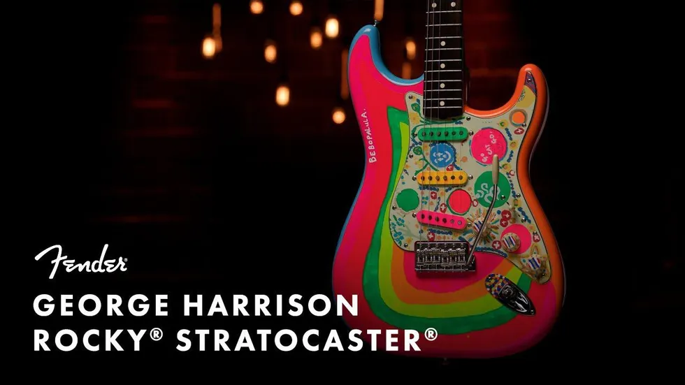 Fender Guitars: annunciata la George Harrison Rocky Stratocaster