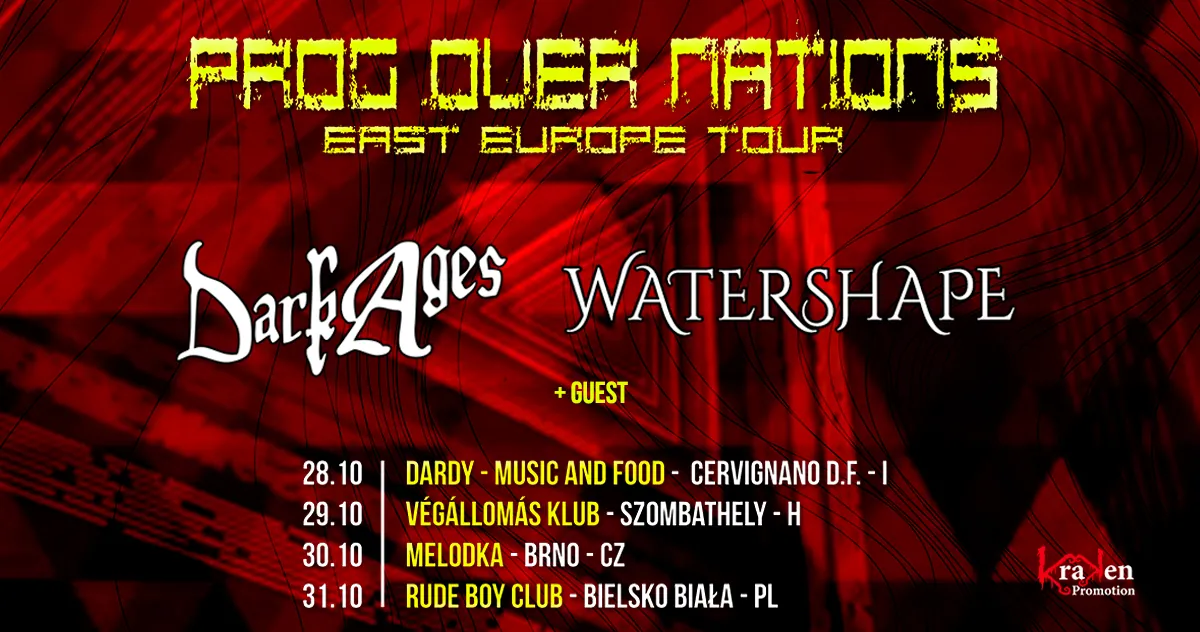 Prog Over Nations Tour: Dark Ages e Watershape insieme in tour