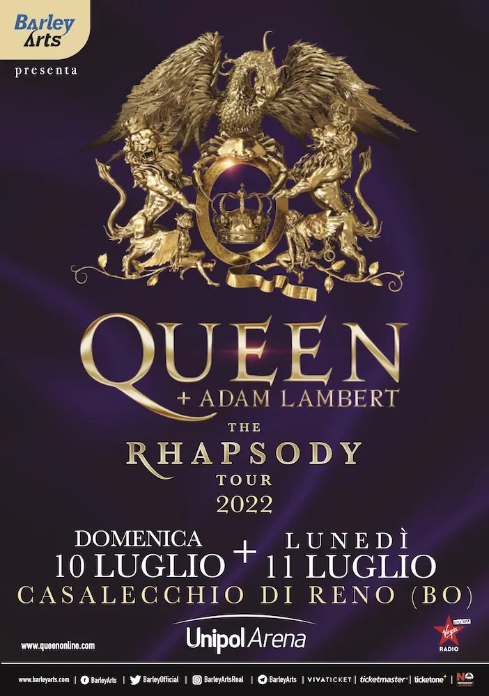 Queen: le info della doppia data Italiana