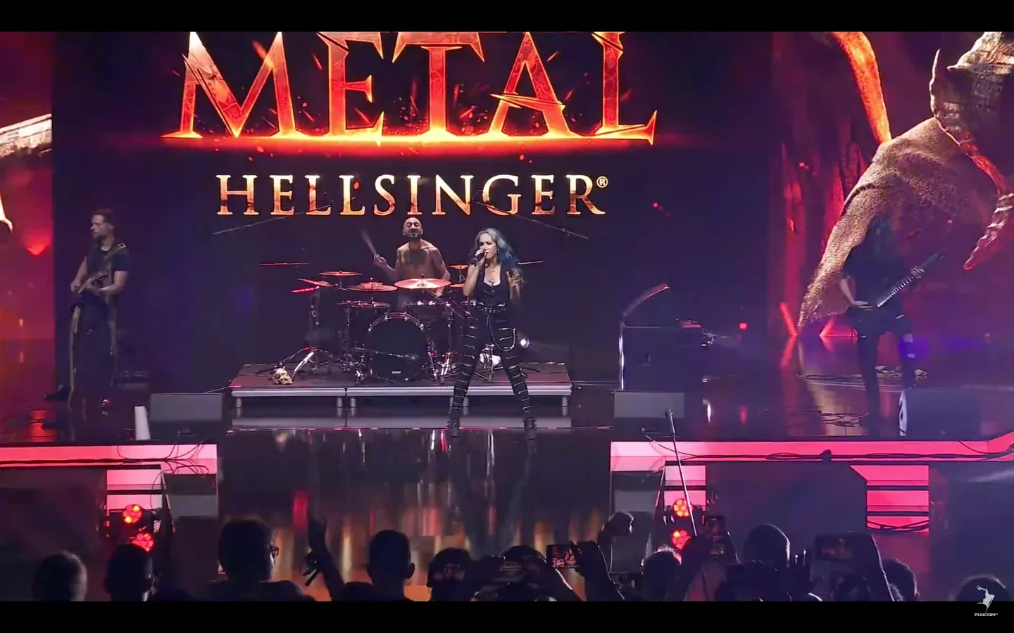 Arch Enemy, Trivium e Dark Tranquillity: i tre cantanti si esibiscono al "Metal: Hellsinger - Gamescom Concert"