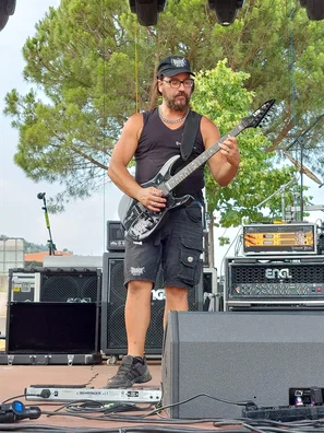 Soundcheck per il Boss Zac
