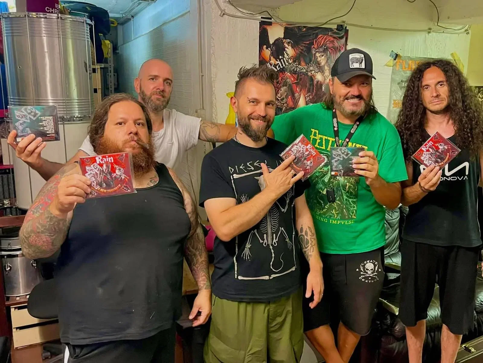 Rain: nuovo album in uscita ed anteprima alla Festa Bikers 2022