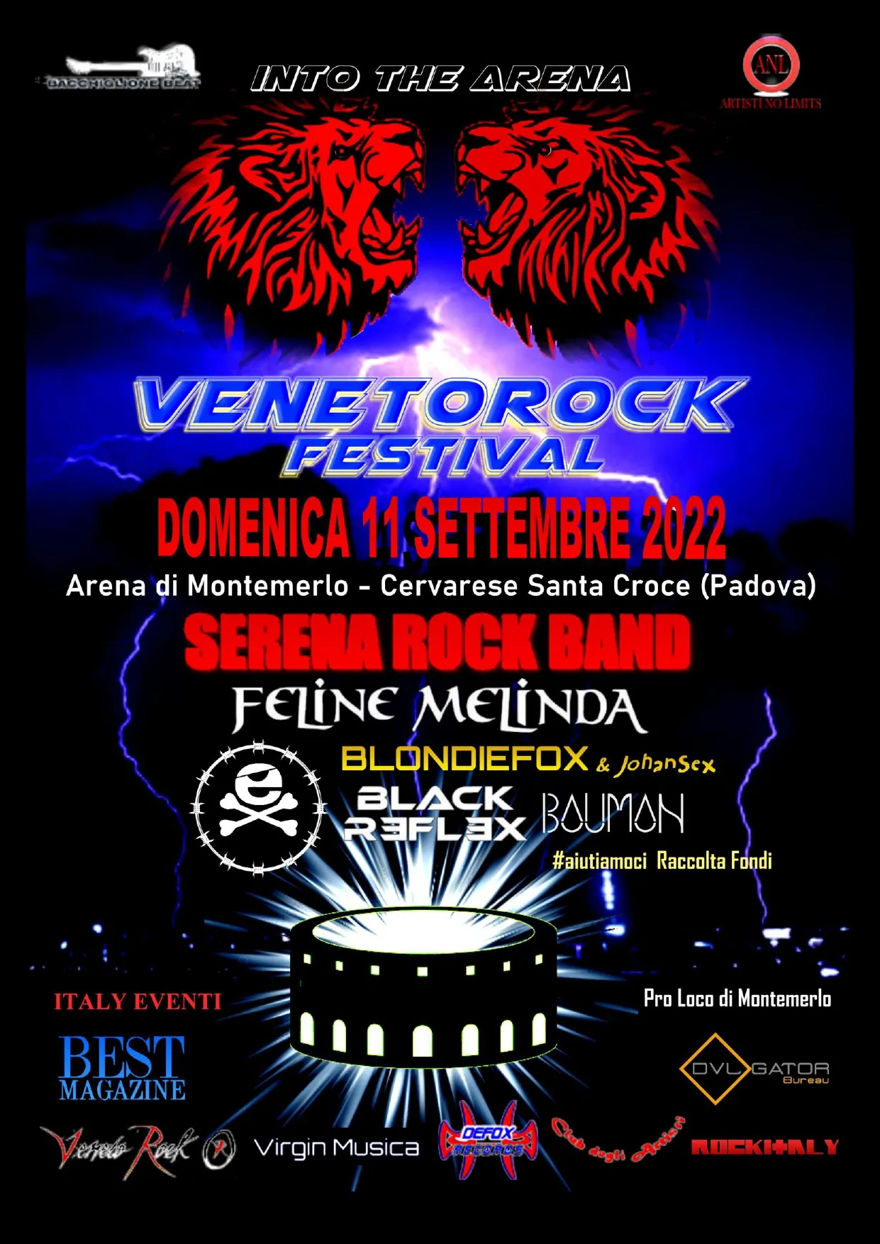 Torna VenetoRock Festival: Serena Rock Band, Feline Melinda e altri dal vivo l'11 settembre