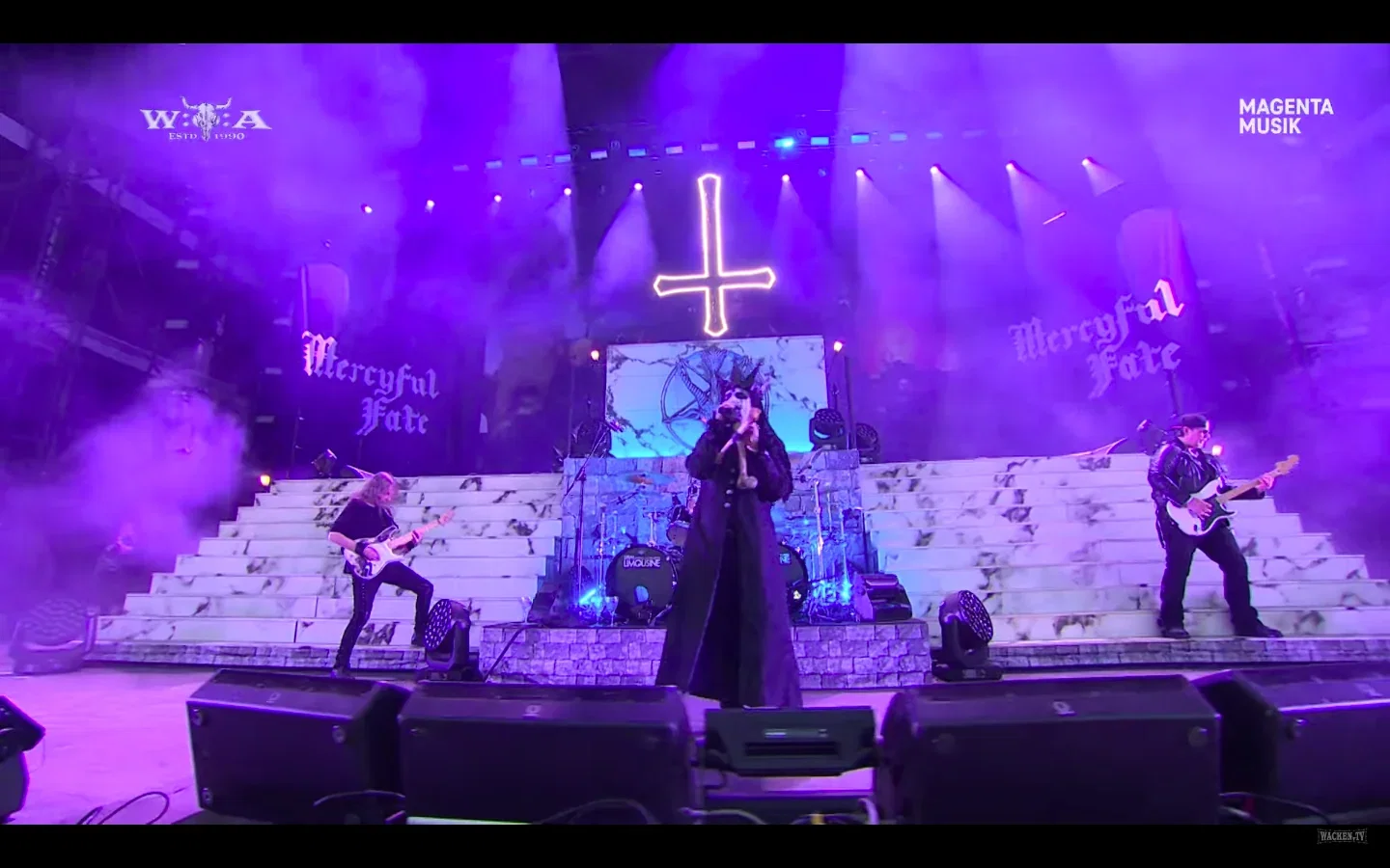 Mercyful Fate: guarda il video professionale dell'esibizione al Wacken Open Air