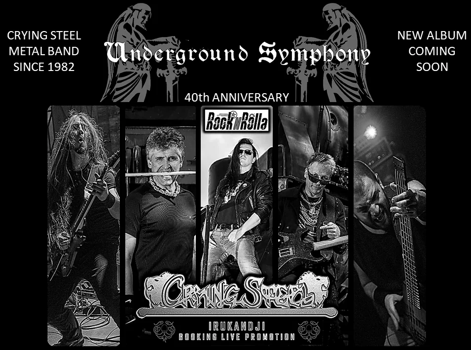 Crying Steel: firmato il contratto discografico con Underground Symphony