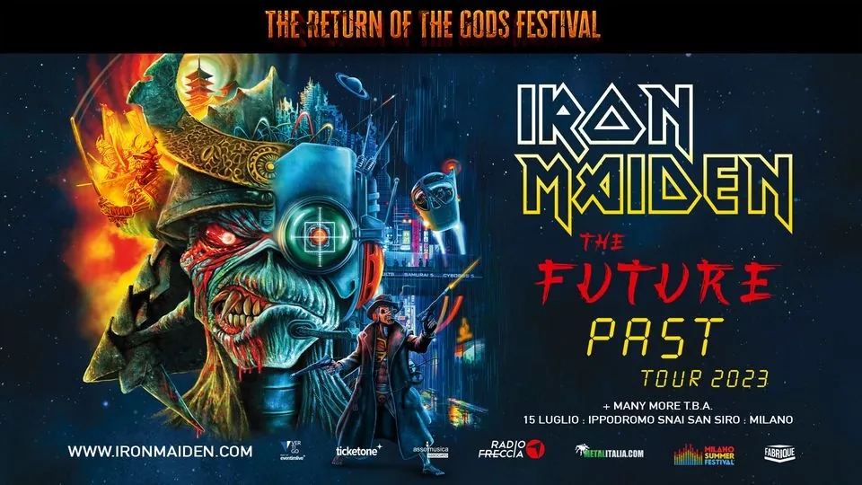 Iron Maiden: annunciata l’unica data italiana di "The Future Past Tour"