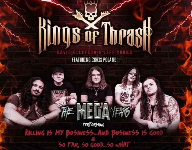 Ellefson/Young/Poland: i video della prima data del tour con tutto "Killing Is My Business" e "So Far, So Good"