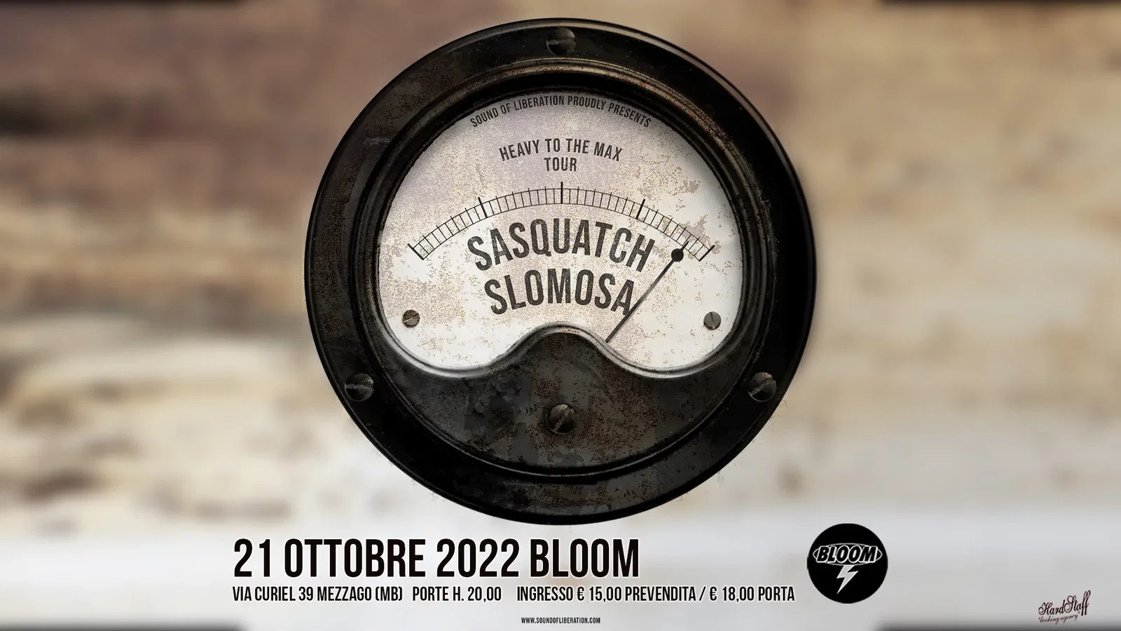 Sasquatch: una data al Bloom