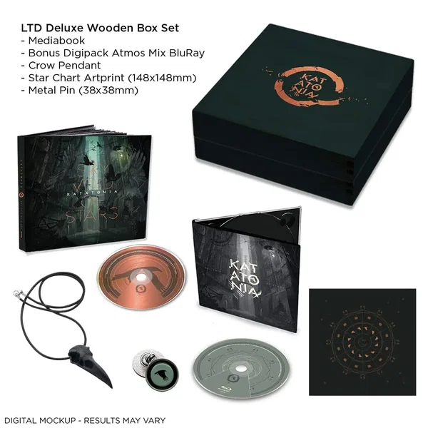 [Ltd. Deluxe Wooden Box (incl. Mediabook + Digipack Atmos Mix BluRay + Crow Pendant + Star Chart Artprint + Pin)]