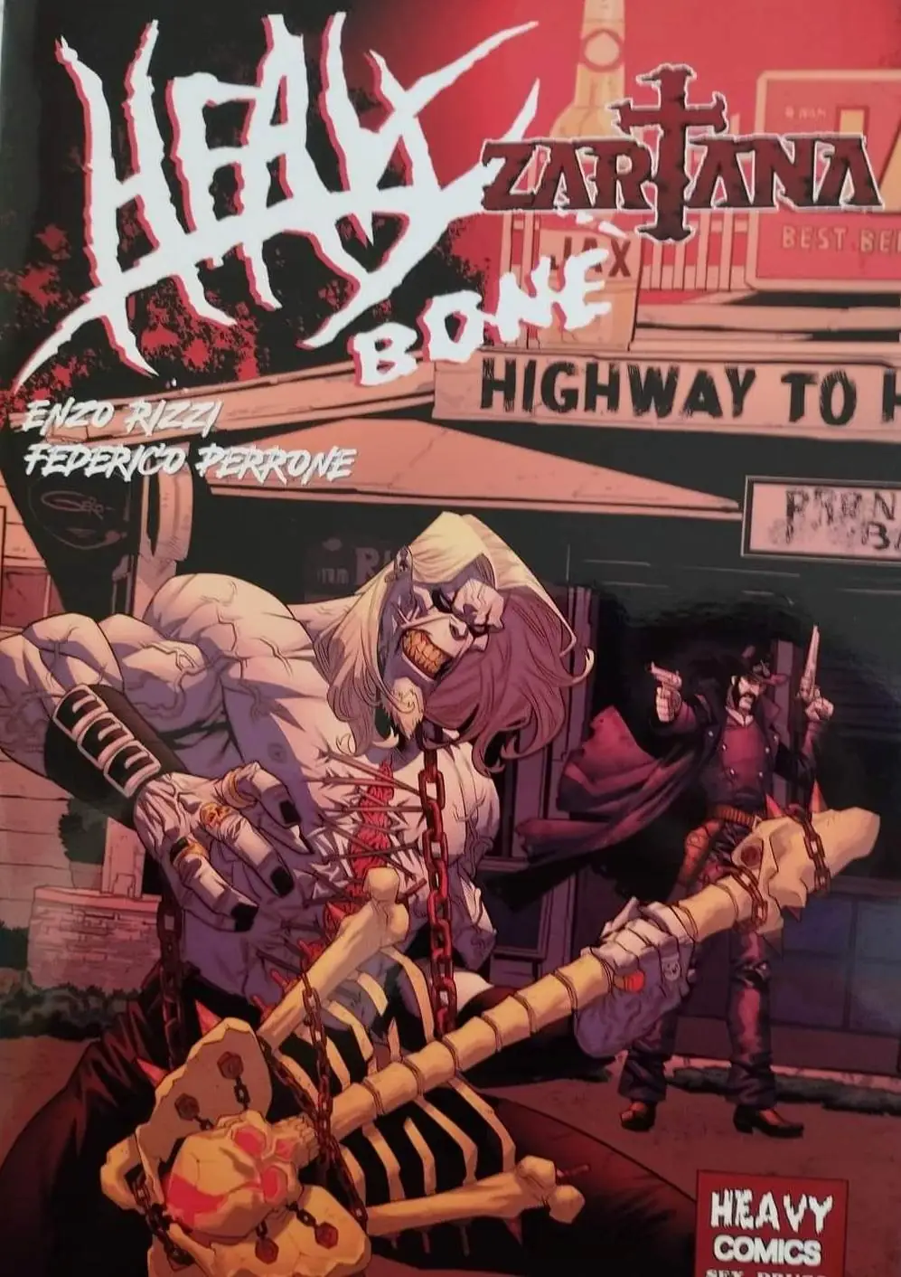 Recensione fumetto: Highway To Hell, Heavy Bone & Zartana, by Enzo Rizzi
