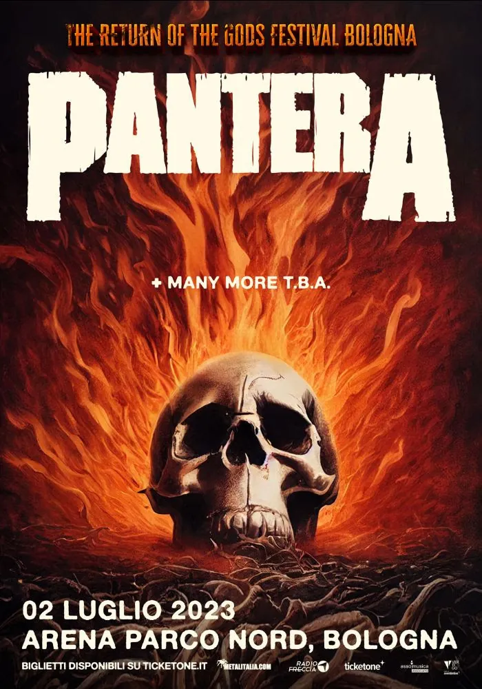 Pantera: annunciata l'unica data italiana!