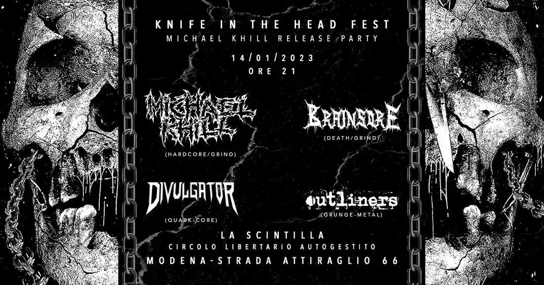 Michael Khill: a gennaio il release party a Modena con Brainsore, Divulgator e The Outliners
