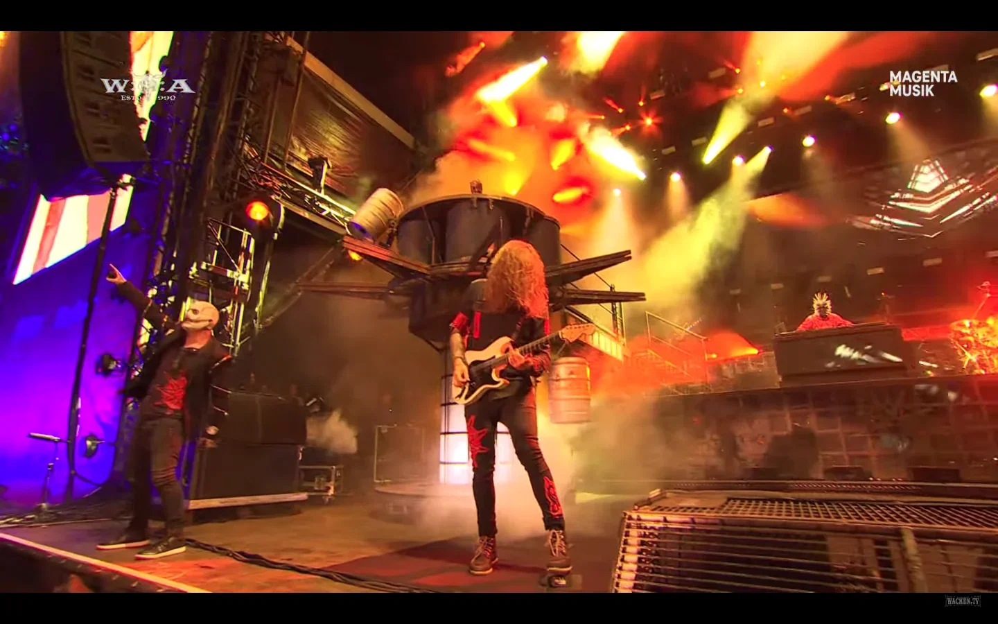 Slipknot: il filmato professionale dell'esibizione al Wacken 2022