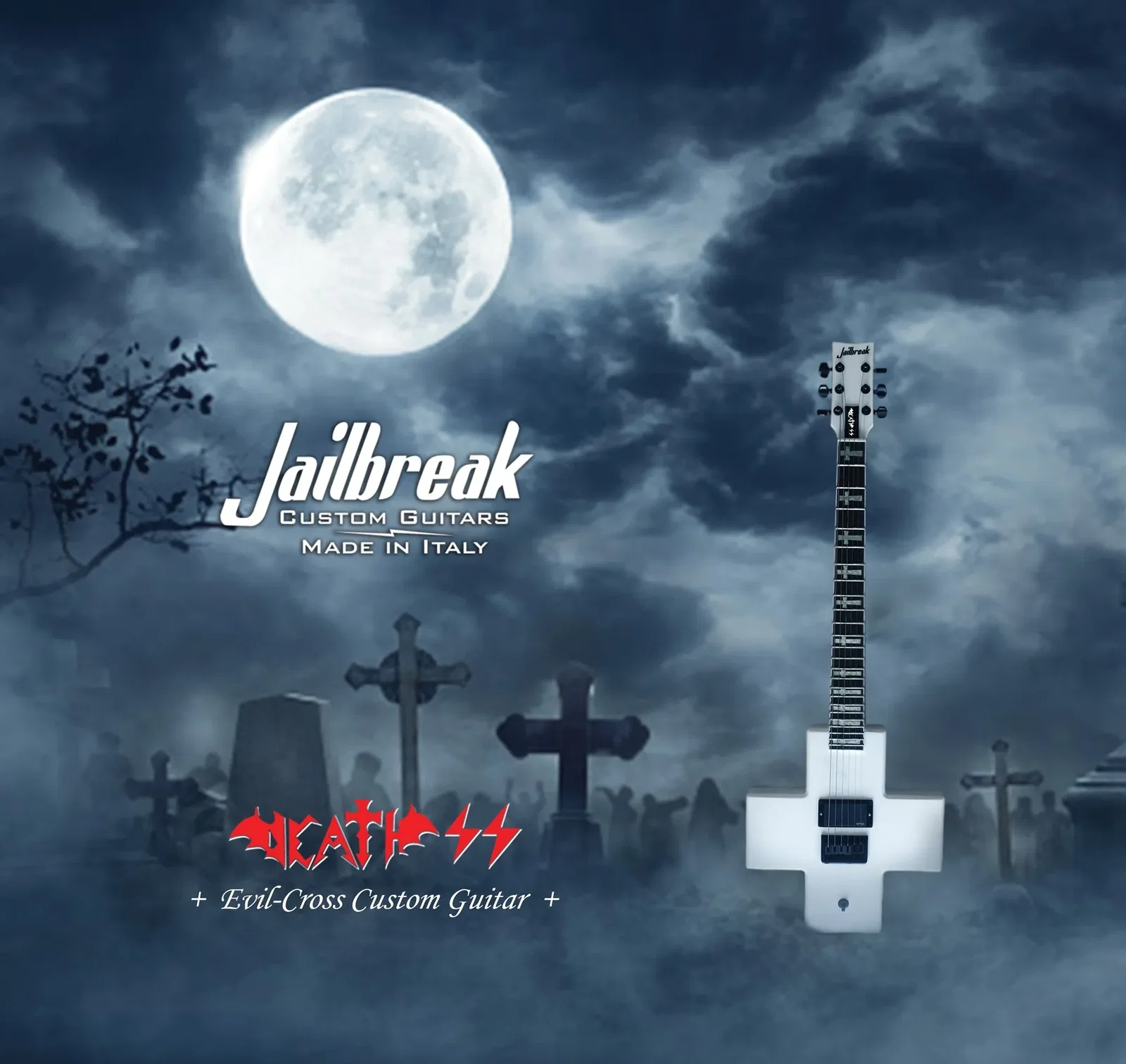 Death SS: Jailbreak Guitars lancia la 'Evil Cross Guitar'