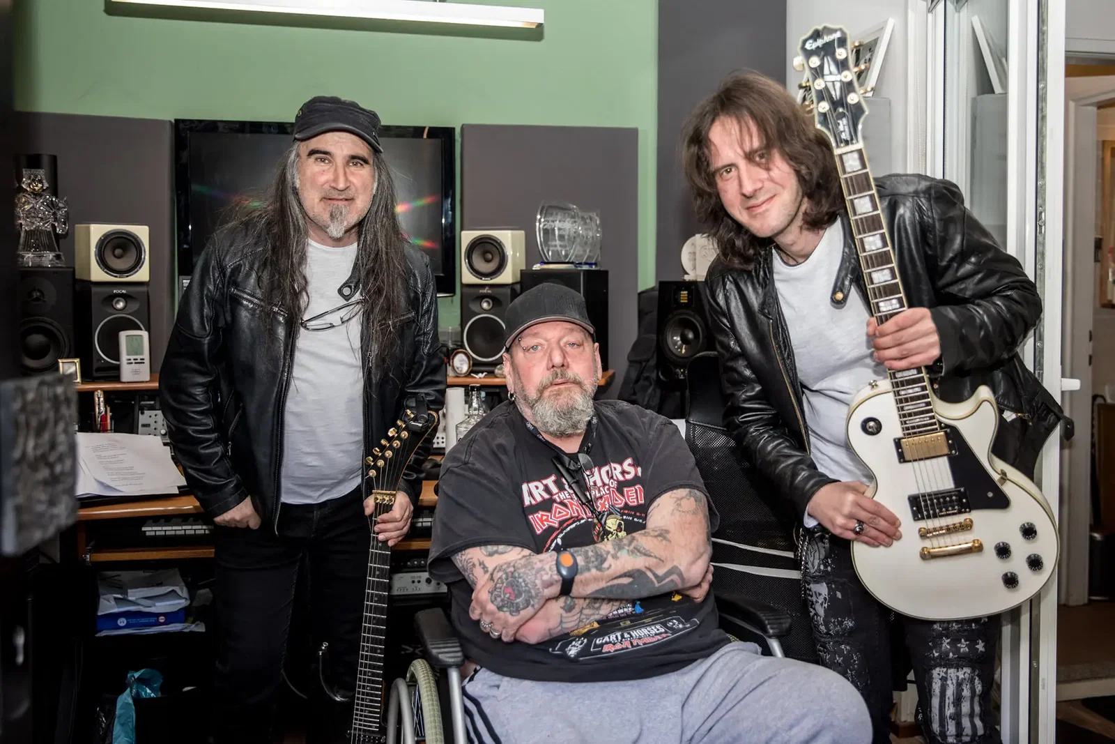 Warhorse: Paul Di'Anno in studio per registrare l'album di debutto